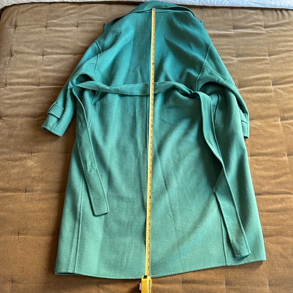 ZARA Oversized Green Coat - Picture 10 of 14